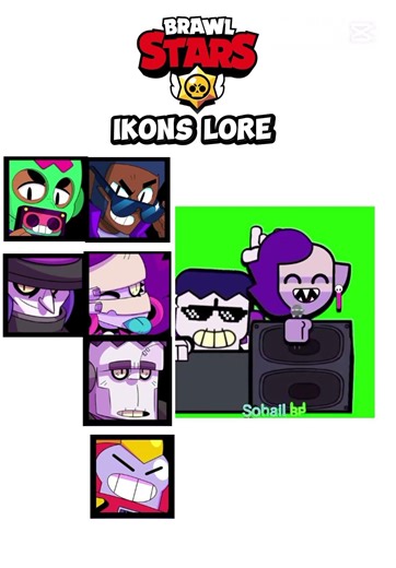 Brawl stars ikons lore 🤣 the End 🤣 #brawlstars #memes #ikons #lore #shorts