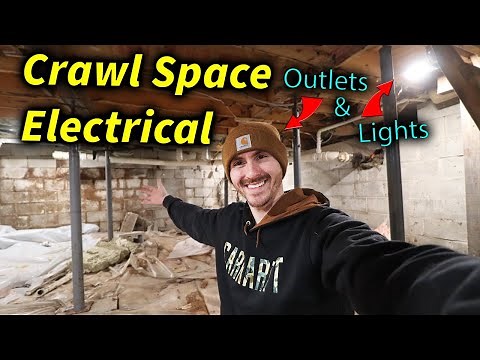 How to Wire Electrical in a Crawl Space/Basement