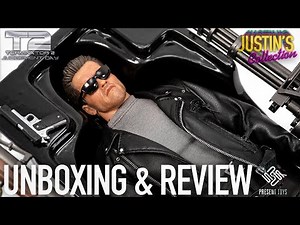Terminator 2 T-800 1/6 Scale Figure Present Toys Unboxing & Review
