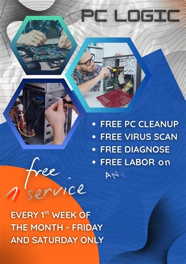 PC Logic Angeles Service Center on Reels