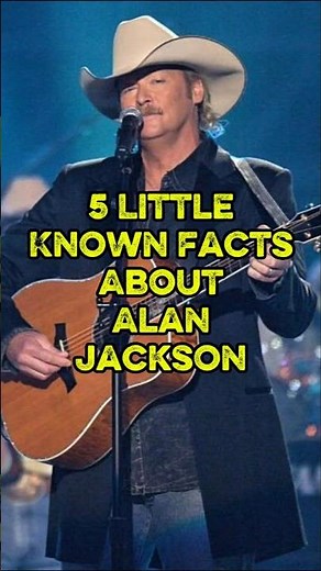 5 Little-Known Facts About Alan Jackson