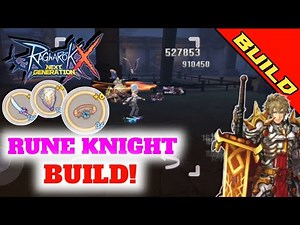 [ROX Update] Rune Knight 1H Build! 6M Max HP, 100% Stun RES & 90% Freeze RES!