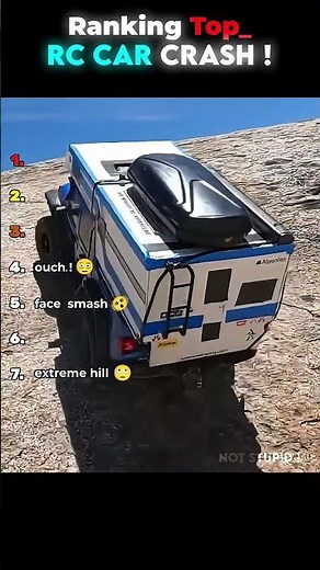 Top 7 Funniest RC Car Crashes Ever!