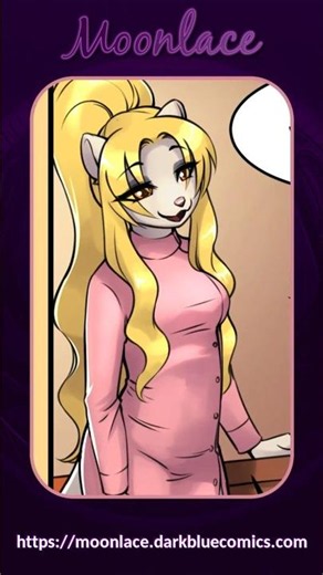 Four Panels - Amarissa #Moonlace #ABlueDeer #Furry