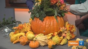 Here's how to make a pumpkin centerpiece