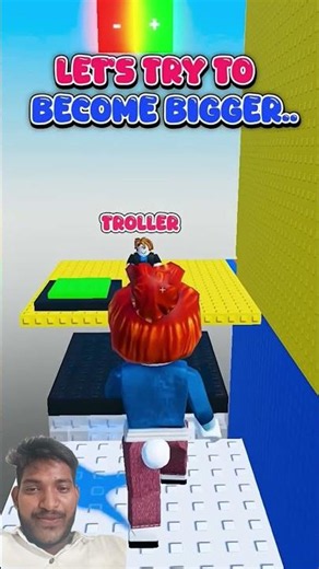 I Played The MOST TROLL Roblox Game Ever 😂 (Giant Troll Obby) #roblox#usa #shortsfeed