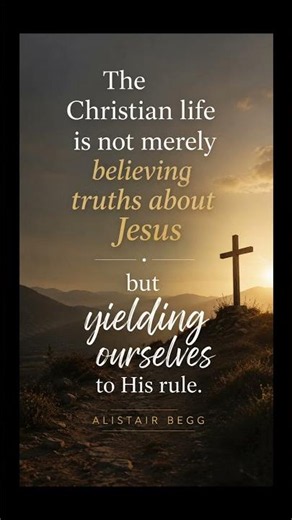 Yielding ourselves to His rule