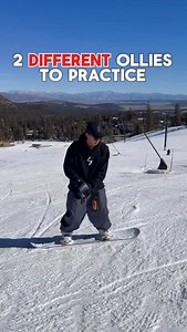 Knowing how to Ollie off your toe edge and heel edge is going to give you that extra amount of board and edge control that you’ll need to do combos in the future! | Kai Huang