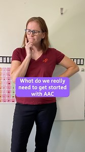 1.8K views · 34 reactions | What do we really need to start using AAC? Let’s explore the essentials and break down the barriers to accessible communication for all! #AAC #inclusion #SpecialEd #SpecialEducation #SLP | AssistiveWare | Facebook