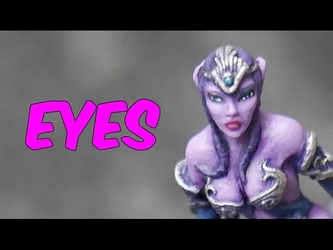 How to Paint Miniatures - Eyes
