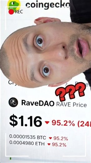 RAVE токен: когда pump становится dump за считанные часы 📉 #rwcrypto