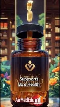 Amazing Benefits of Vitamin D, How to Absorb It Best! #airmededu