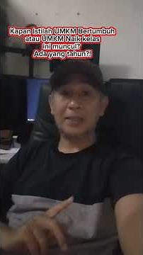 UMKM Itu Istilah apa sih?