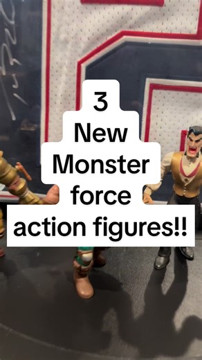 Three new monster force action figures. Playmates made so many good lines in the 90’s #actionfigures #monsterforceactionfigures #figtok #actionfigurecollection #nostalgia @Jacknapier1989 @Jayking @Hannah @Red4DeathStudios @Drostbeef @John Lupton Jr