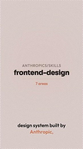 💻 160K Devs Use Frontend Design — AI Coding Agent Skill #Shorts