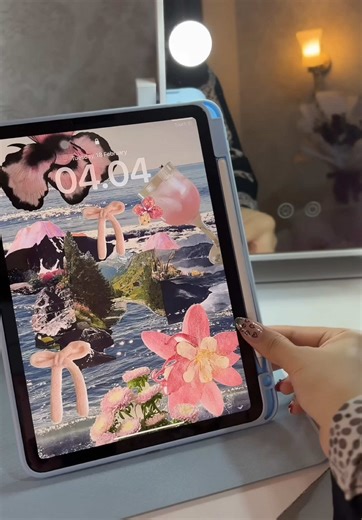 Prettiest Blue iPad Case with Unique Features 🌊🩵
