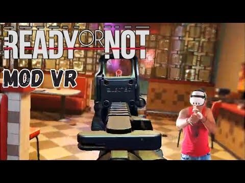 You Need to See This MOD! Ready or Not VR - Tactics, Reloads, and Pure Adrenaline!