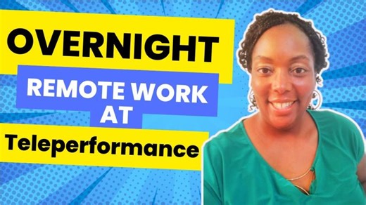 Overnight Work From Home Jobs at Teleperformance What to Know Before Applying | Thressa Sweat