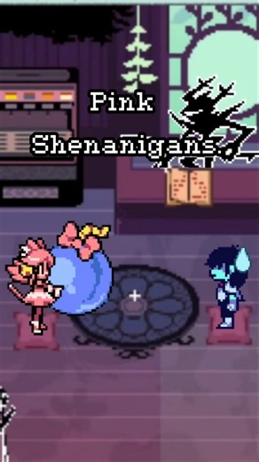 Pink Shenanigans. #deltarune