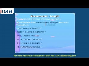 Measurement – Length for kid math