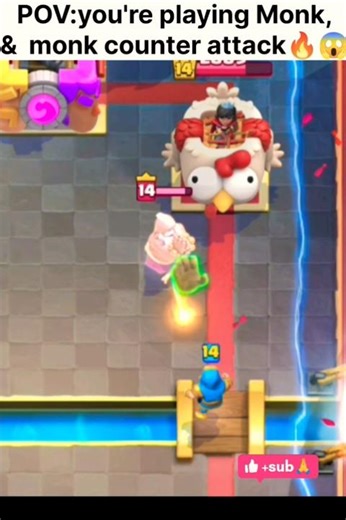 Monk counter attack 😨 !! #brazilianphonk #bulun #samayranarula #tf2edit #rinkujha #supercell