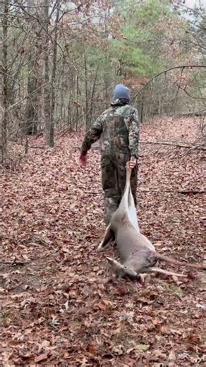 Gotta hate those long drags! #shorts #hunting #hunter #outdoors