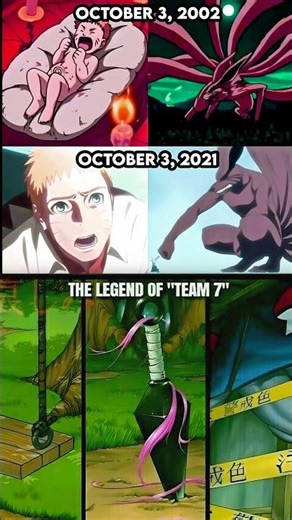 From birth to legend 🔥 Naruto’s destiny begins | Team 7 💥 #naruto