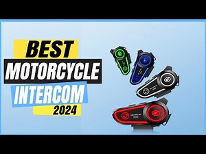 2024's Top Motorcycle Intercoms Revealed!