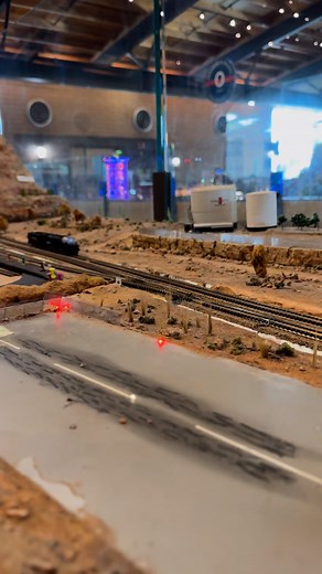 Jumping on this trend with my new Riverossi Challenger. #trains #unionpacific #nscale #trainlayout #f16 #airforce | Arizona N Scaler