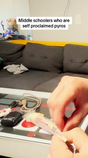 This kid definitely downloaded The Anarchist’s Cookbook