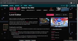 [Baba Is You] 教程 | 如何打开关卡编辑器和客制关卡