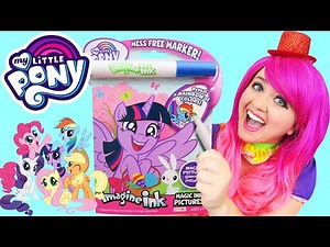 Coloring My Little Pony Magic Ink Coloring Book | Imagine Ink Marker