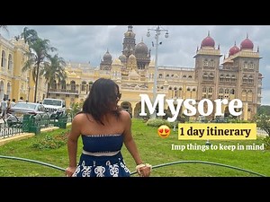 Mysore in 1 Day! 🛕 Full Itinerary, Palace Tour & Hidden Gems 🌄