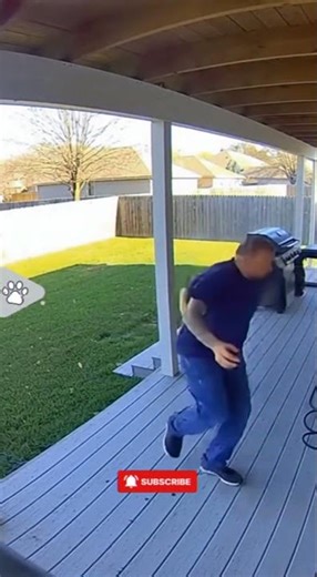 Dog Saves Owner From Grill Explosion in Split Second #amazing #dogheroes #safety #viral