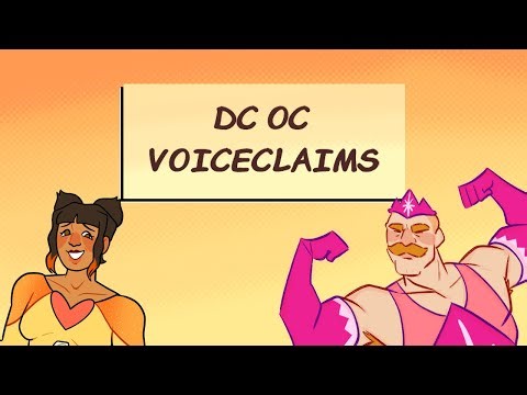 DC OC voiceclaims/headcanons