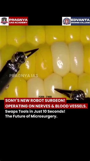 "Sony's Robot Surgeon!" 🤖🏥 Extreme Precision on Tiny Nerves!