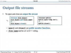 「程式設計」第十三講：C++ Strings, File I O, and Header Files 5