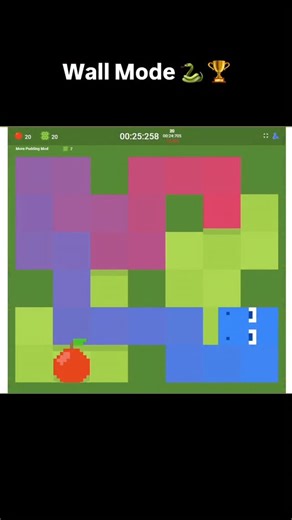 @snake_gamer67 on Instagram: "Beating Wall Mode Small Map #snakegame #foryou #google #livestreamer #snake #googlesnake #gamer #67"
