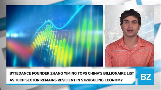 ByteDance Founder Zhang Yiming Tops China's Billionaire List As Tech Sector Remains Resilient In Struggling Economy