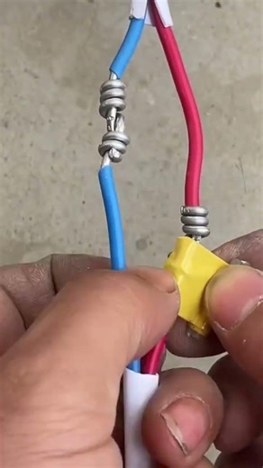 An adhesive on the cable connection that is being used to cover the cable