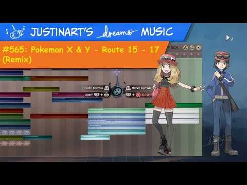 Pokémon X & Y - Route 15 - 17 (JustinArt Remix), Dreams PS4 Music #565