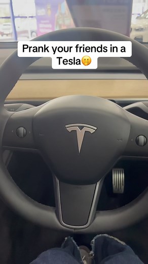1.1K views | Tesla’s fart prank﫢 #tesla #teslamotors #teslamodely #whoopeecushion #teslafeatures #tech #prank | cinch | Facebook