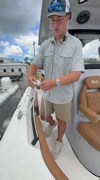A simple knot every boater should know