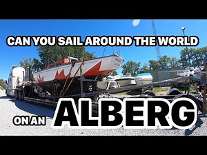 Sail Around The World, On An Alberg? Classic Plastic - Episode 112 - Lady K Sailing