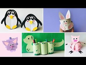 DIY / 5 cute and easy paper crafts