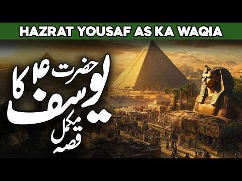 Life of Prophet Yusuf | Hazrat Yousaf | Prophet Joseph | Stories of The Prophets | Al Habib Islamic