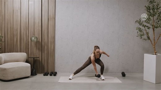 【Heather Robertson】45分钟低冲击全身训练｜无重复｜2025.4.6更新