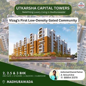 87 reactions | Vizag's First Low-density Gated Community 2, 2.5 & 3 BHK Apartments Possession in 6-8 Months Location: DMart beside road, Madhurawada for more connect with us on 8885431379 . . . . . . . #flatsforsale #GATEDCOMMUNITY #vizag #realestate #2BHK #3bhkflats | Our Vizag | Facebook