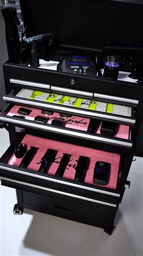 When your tools are right, the fades hit different. The best barber setup — built for speed, precision, and style. Everything you see here is designed for barbers who take their craft seriously. #BarberSetup #BarberLife #BarberTools #ProfessionalBarber #FadeGame