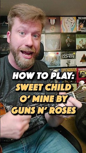 How To Play: Sweet Child O' Mine by Guns N' Roses #guitarlesson #guitartutorial #gunsnroses